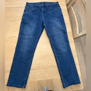 Kenneth Cole Men's Straight Jeans - Dark Blue